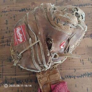 Rawlings Professional Player RL USA Heart Of The Hide Catchers Mitt  Vtg USA A1